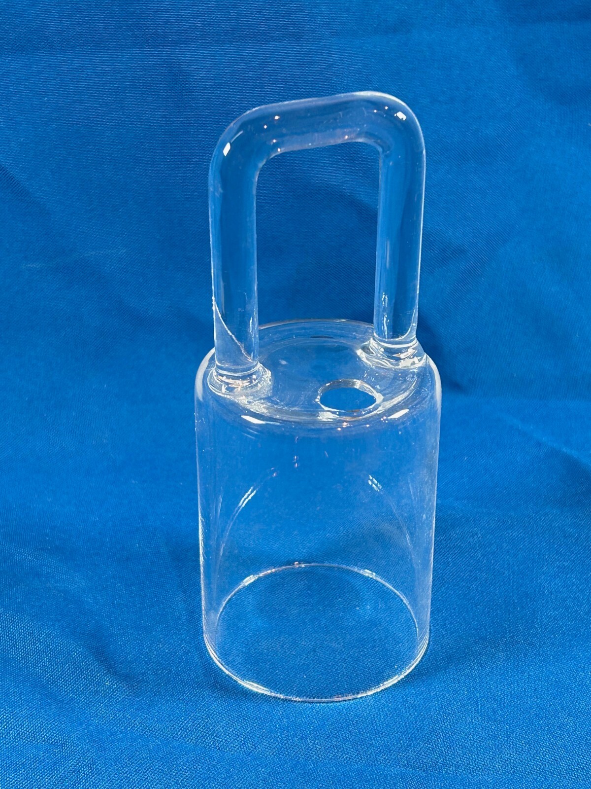Glass cover piece, i.d. 65 mm, L. 140 mm, USA, Quality Lab Glassware