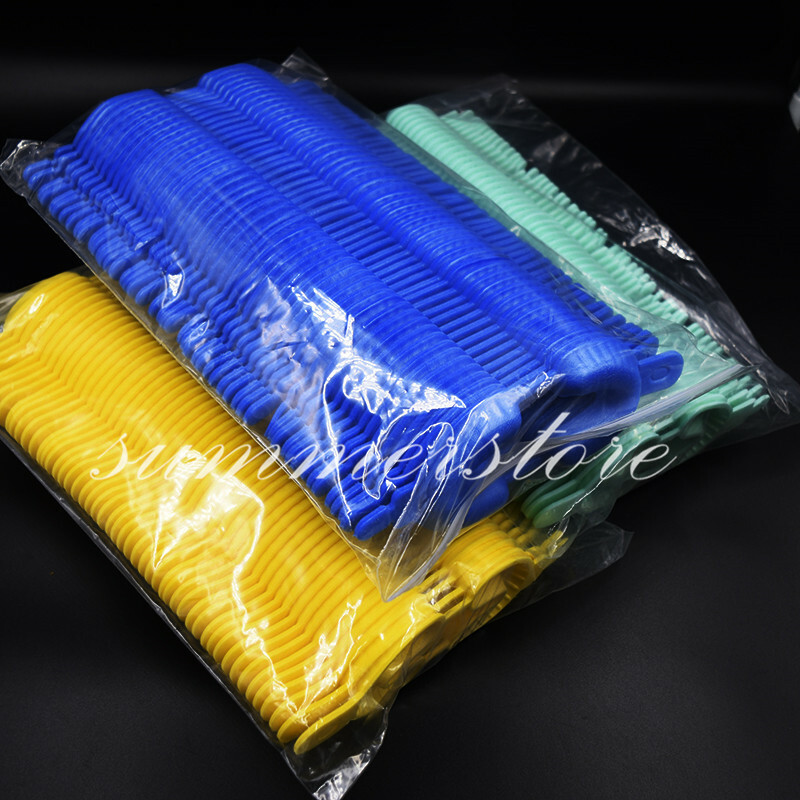 S/ M/ L Dental Disposable Fluoride Gel Or Foam Dual Arch Trays 3 Sizes Optional
