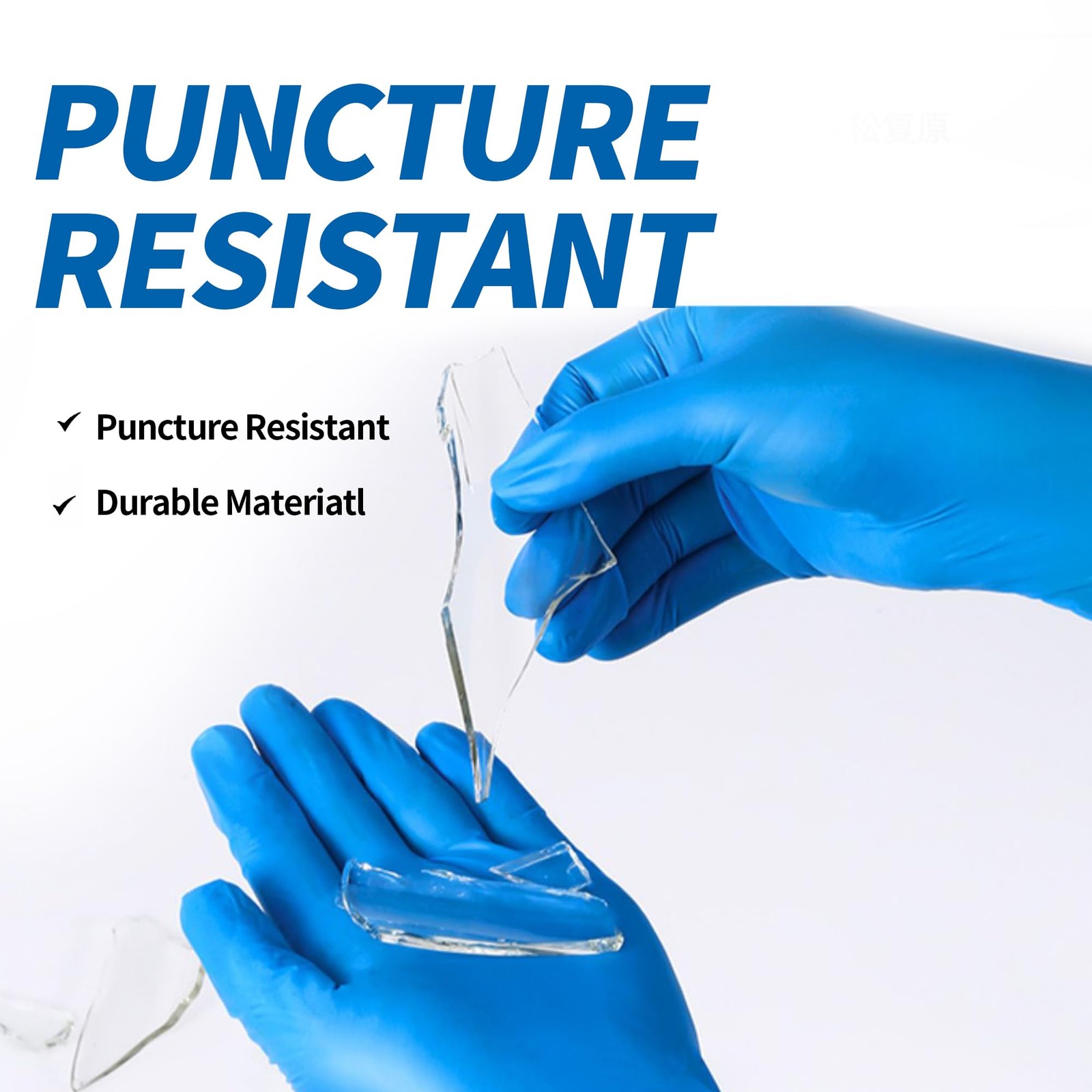 Basic Disposable Vinyl Gloves 100Pcs Medium Size Cleaning Gloves Food Service