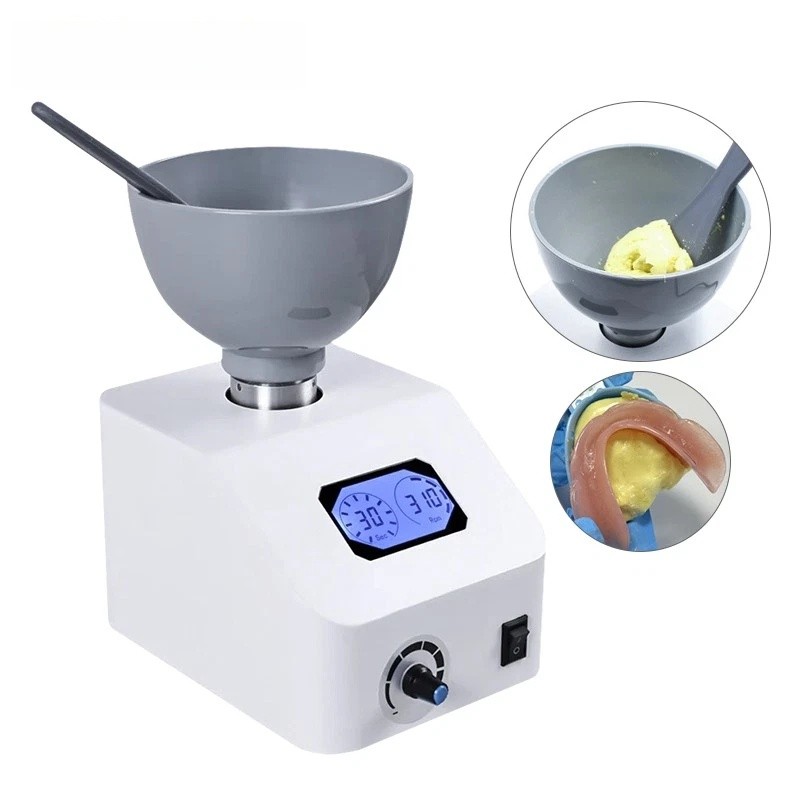 Dental Lab Alginate Mixer Impression Materials Gypsum Mixing Machine