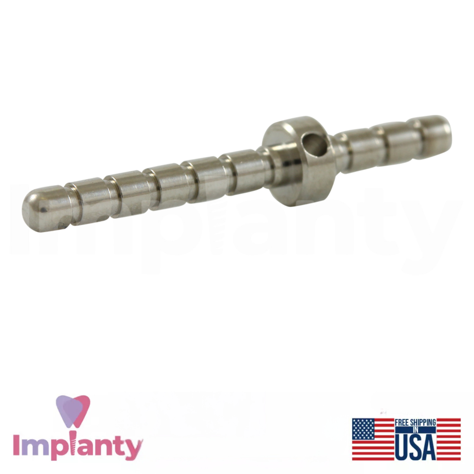 Dental Long Parallel Pin – Double Sided L22mm Stainless Steel Dentistry Tool