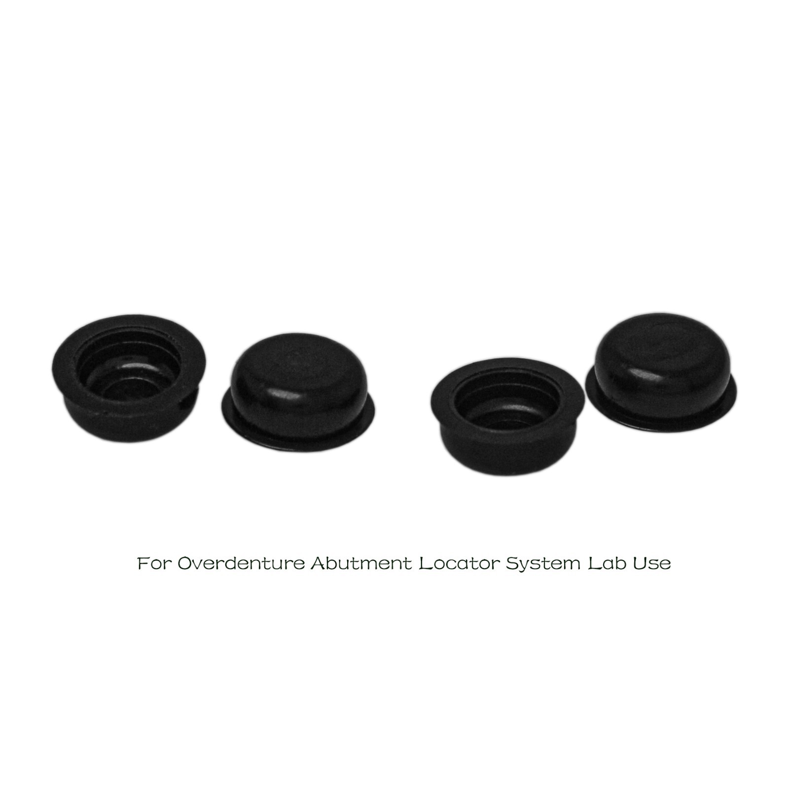 Dental Locator Abutment Male Cap Inserts for ZIMMER TSV 3.5 Adin Mis Hex Implant