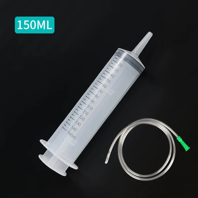 Large Syringe Multifunction Measuring Reusable Pump Animals Feeding with Scale T