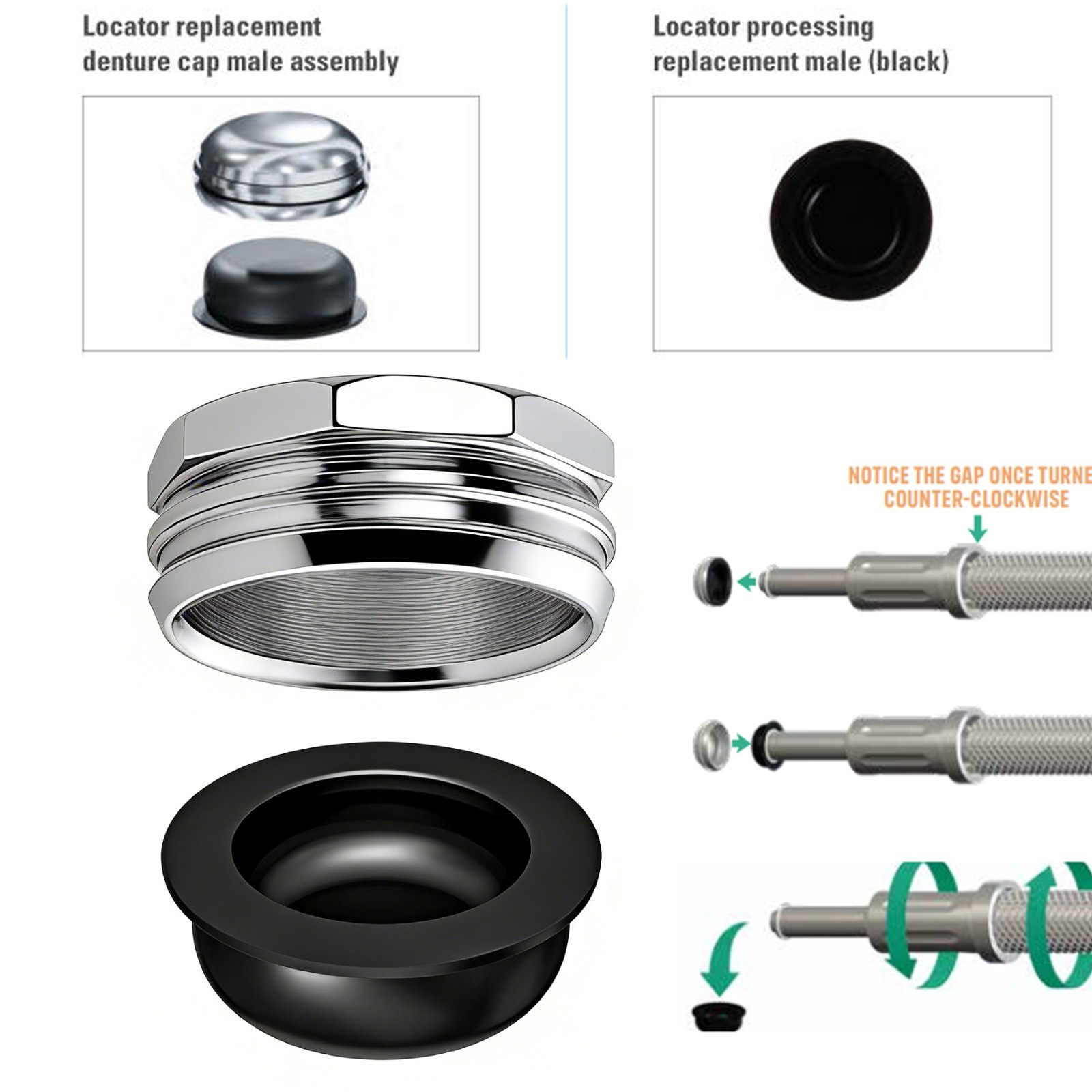 Bone Level Positioner Locator Abutment Covered Attachment Accessories Straumann