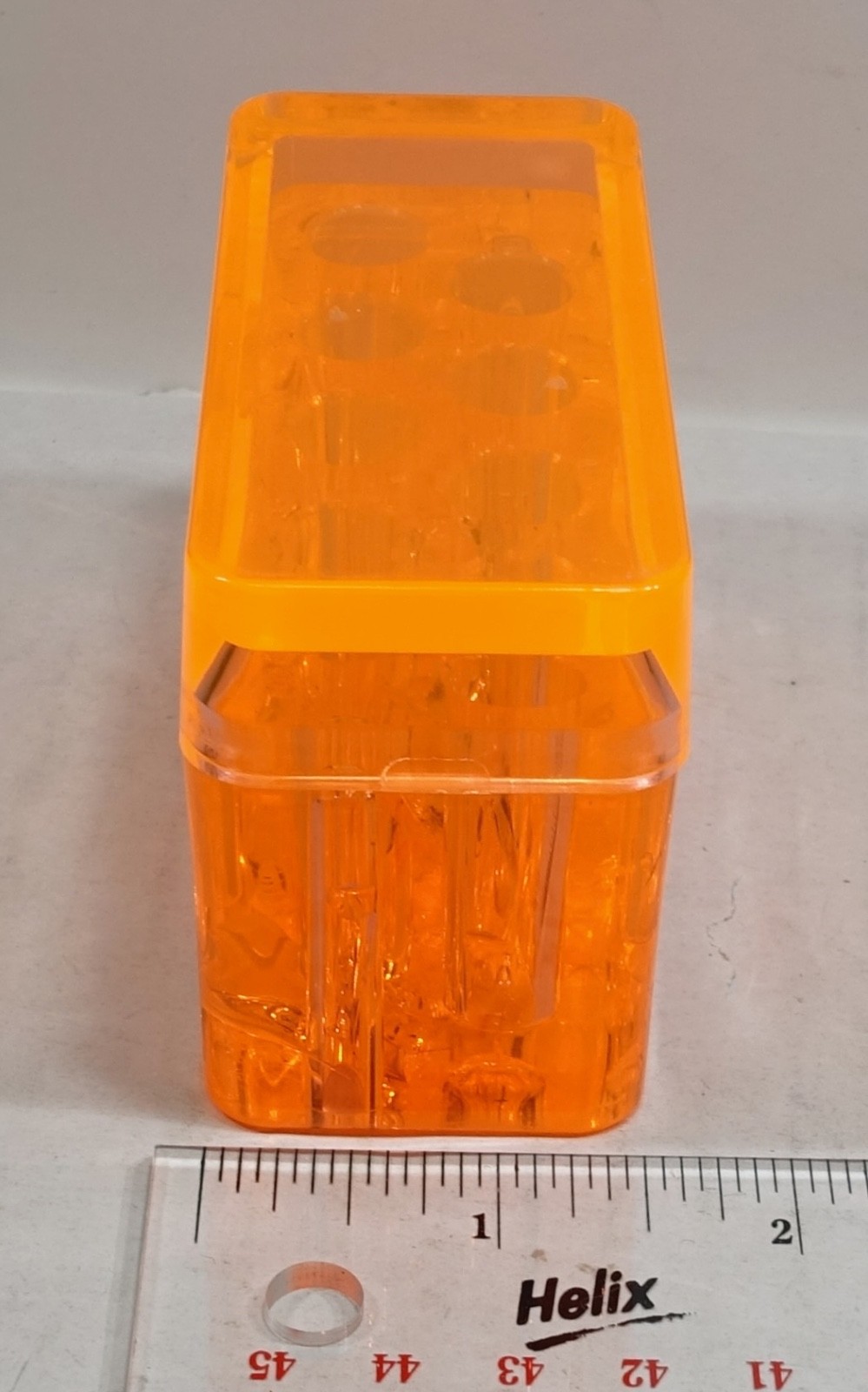 Acrylic Safety Shield for Beta Radiation Holder Rack for 8 Microcentrifuge Tube