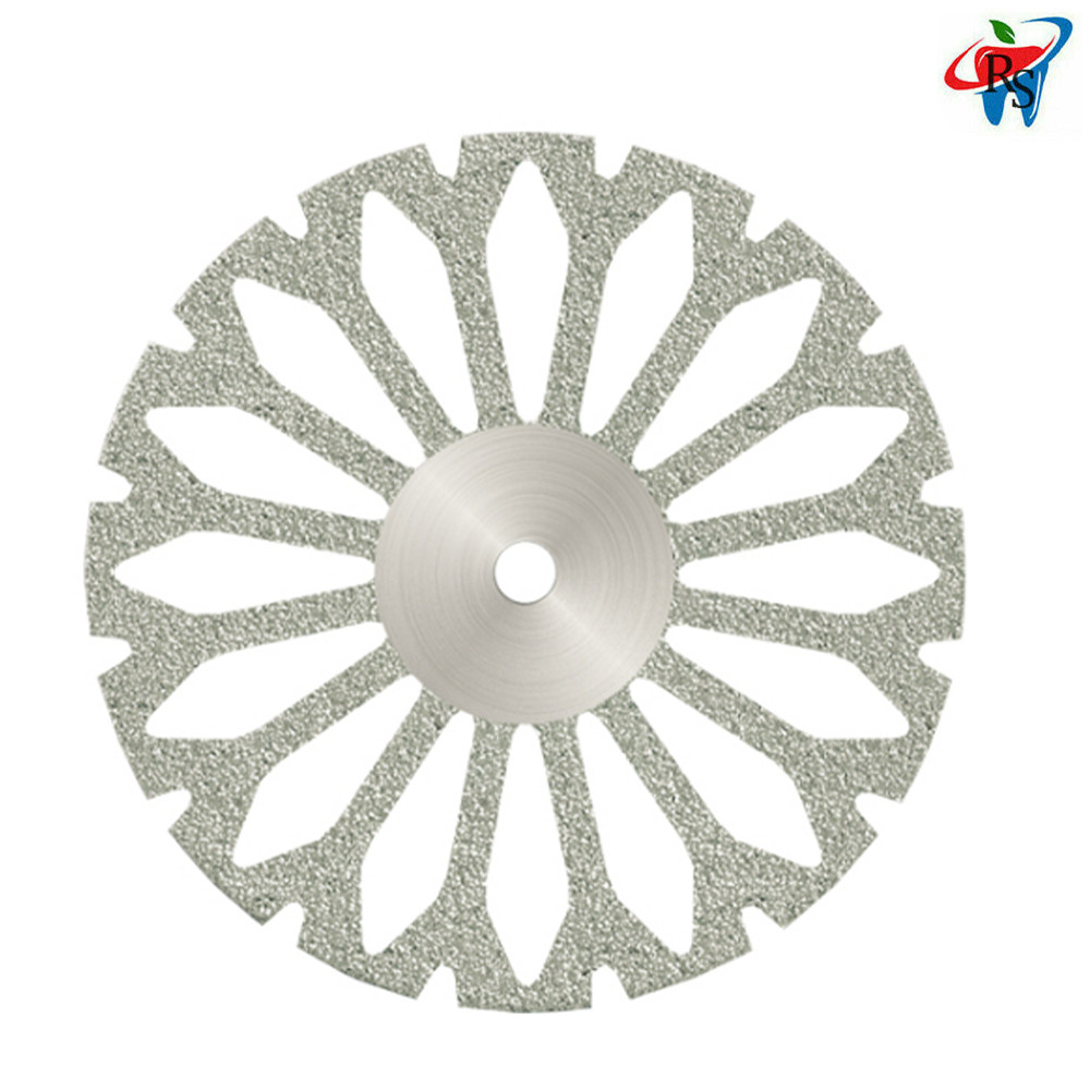 1pcs Fine Double-Sided Diamond Coated Grit Disc For IPR Ø22mm, Thickness 0.19mm