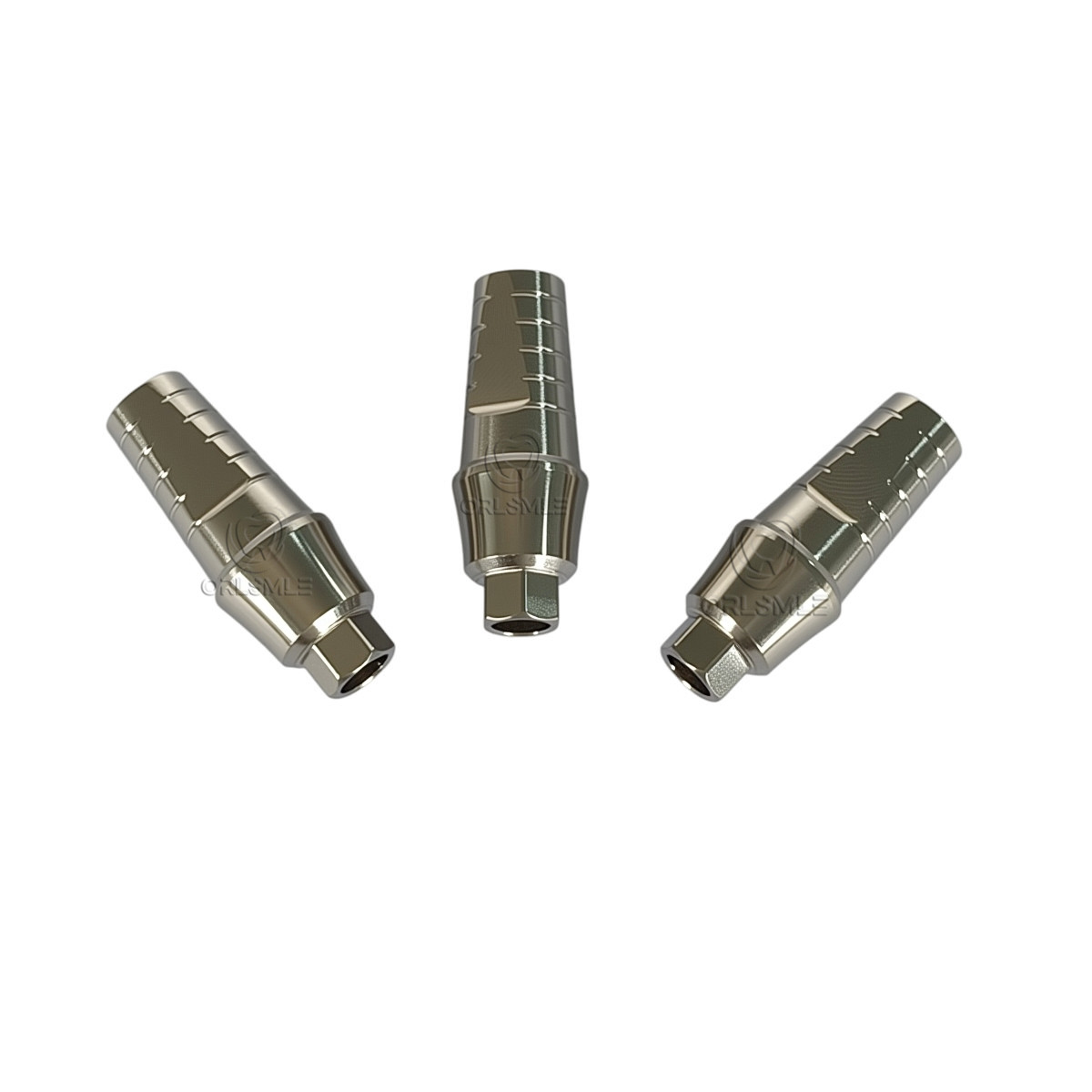 Zimmer TSV 3.5 compatible Titanium straight abutment platform D4.5