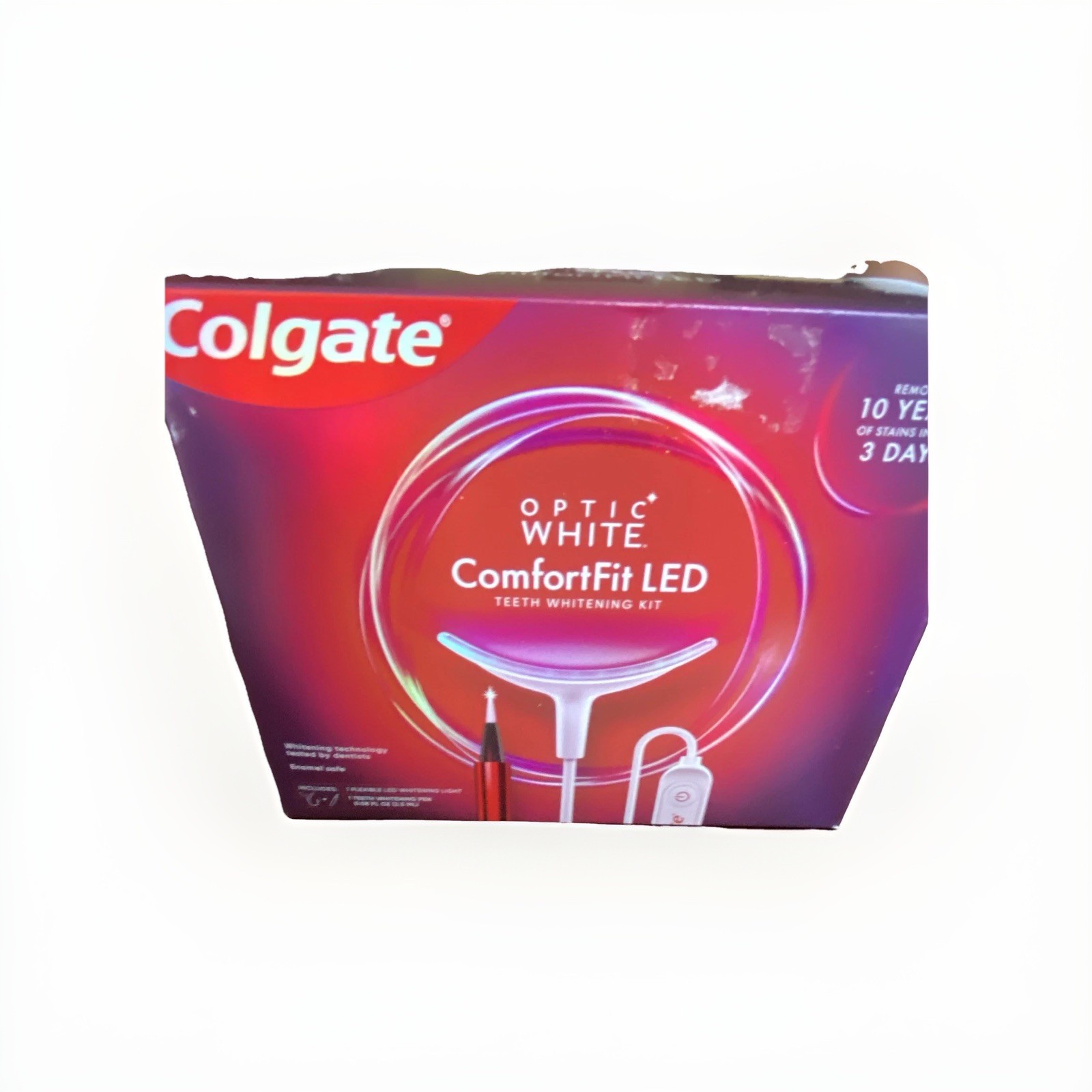 Colgate Optic White ComfortFit LED Teeth Whitening Kit for Cosmetology