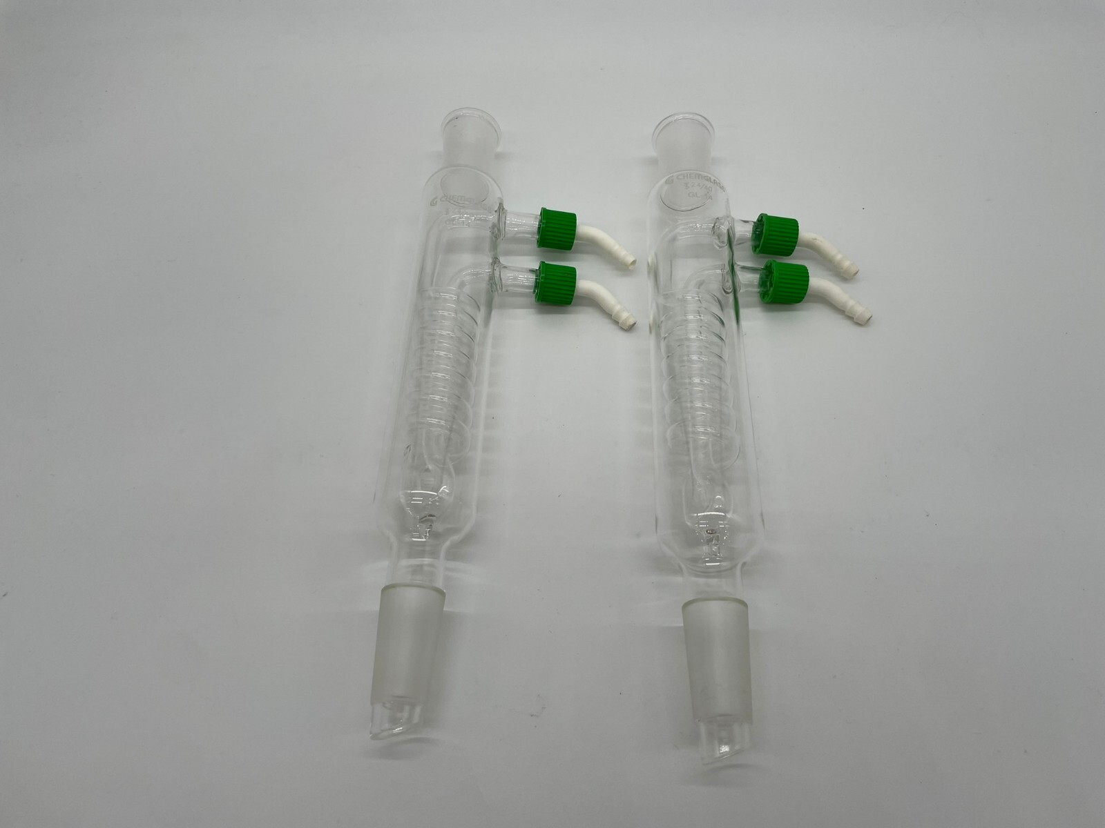 Chemglass Reflux Condenser CG-1213 CG-1213-L-HC-01 (Lot of 2) WILL SEPARATE