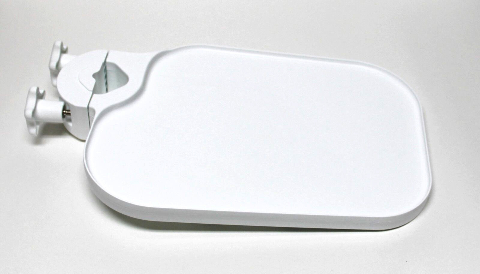 TPC type Post Mounted Utility Pole Post Tray Shelf Table White