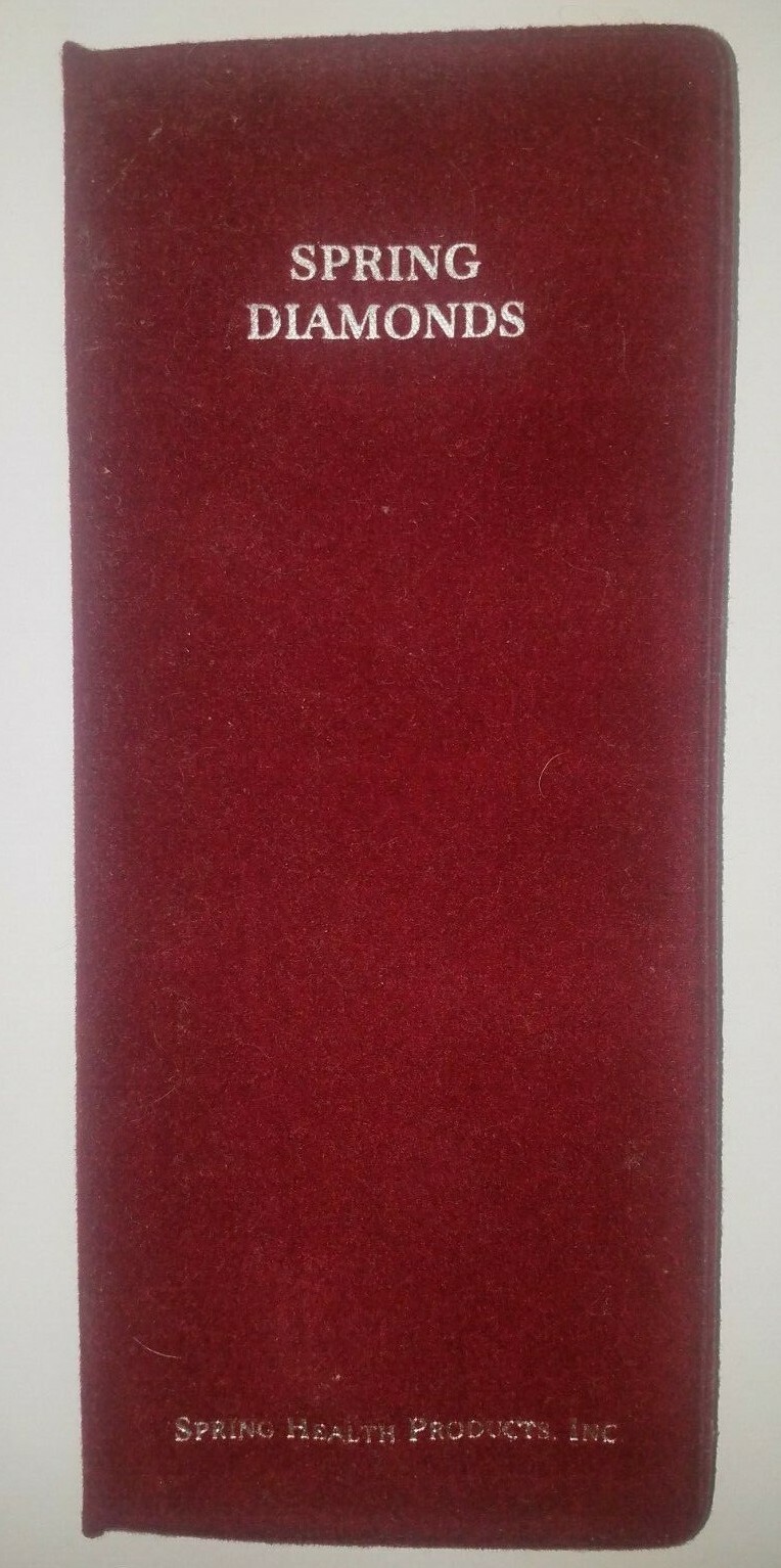 Dental Diamond Burs Spring Health Products Assorted Diamond Wallet 72pcs