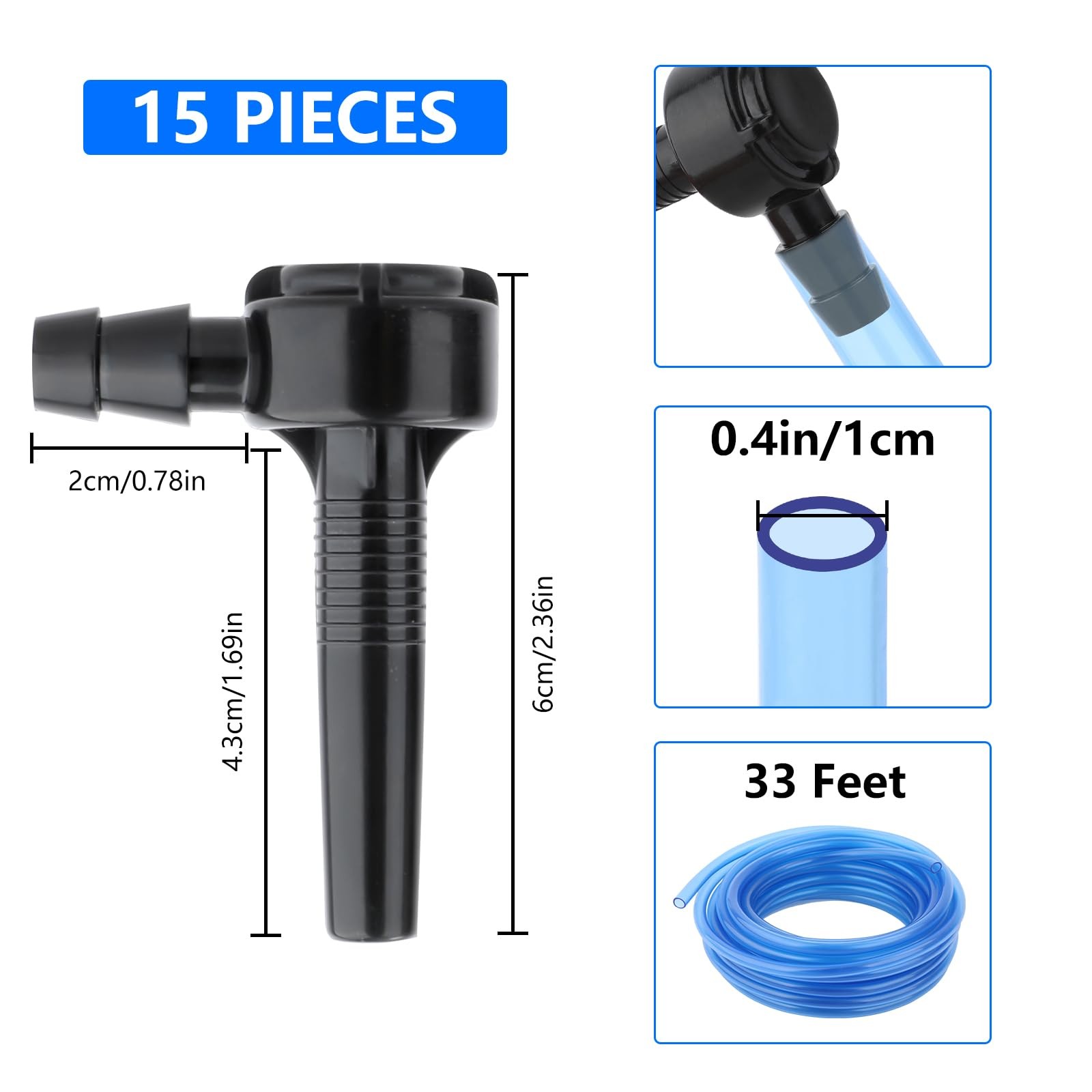 Maple Syrup Tapping Kit, Upgrade Taps Set Include 15 Count (Pack of 1)