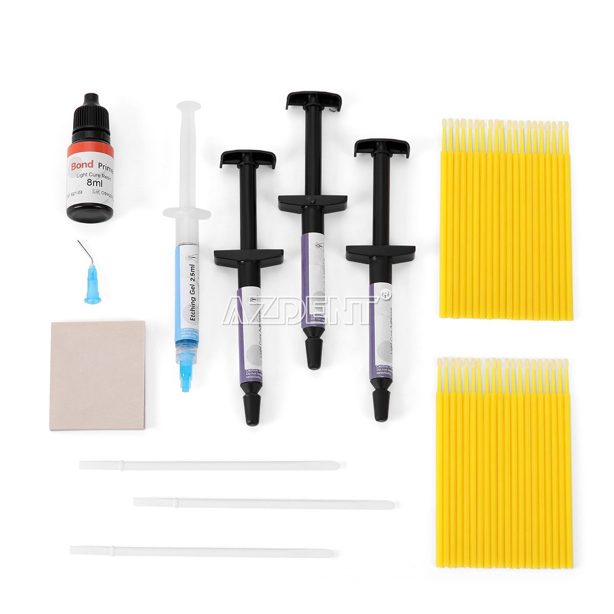 Dental Orthodontic Adhesive Dental Resin Kit Bonding System For ceramic Braces
