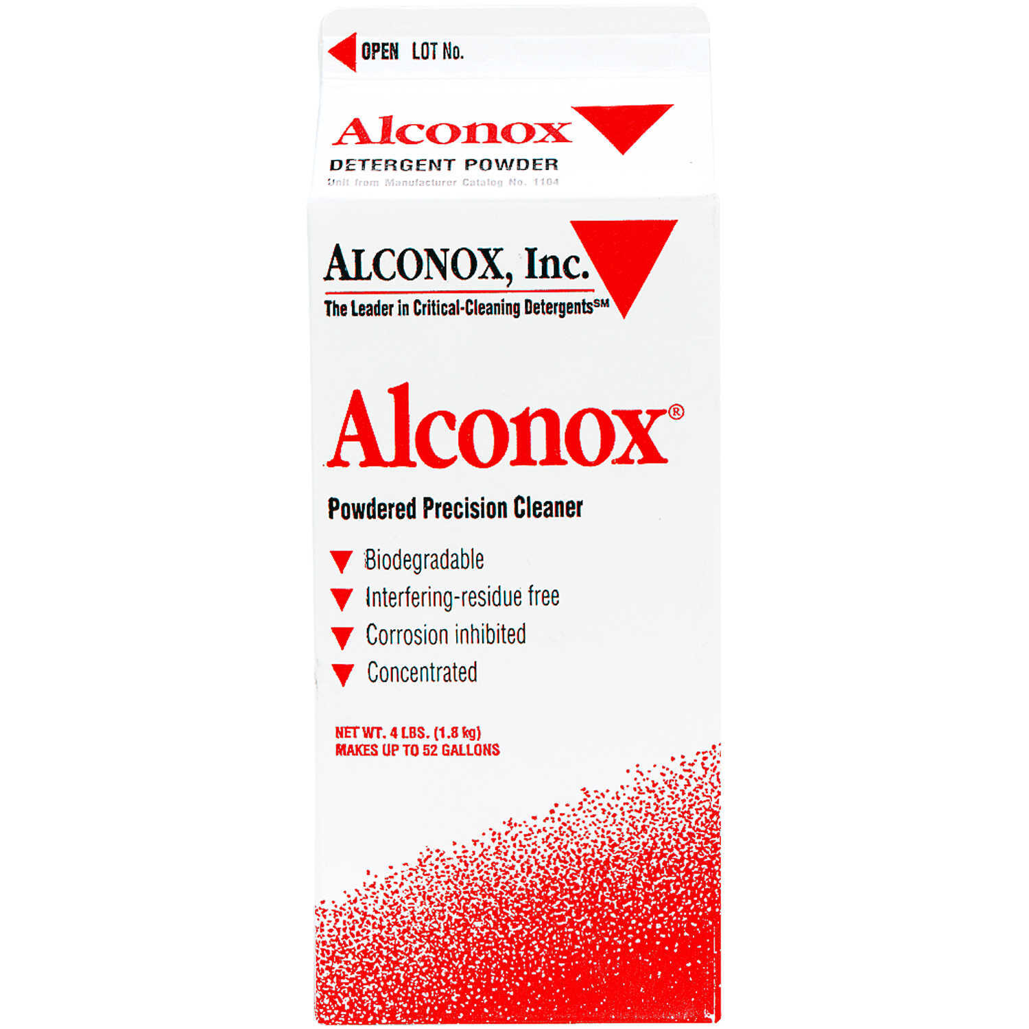 Alconox Powdered Detergent 4 lb. Box