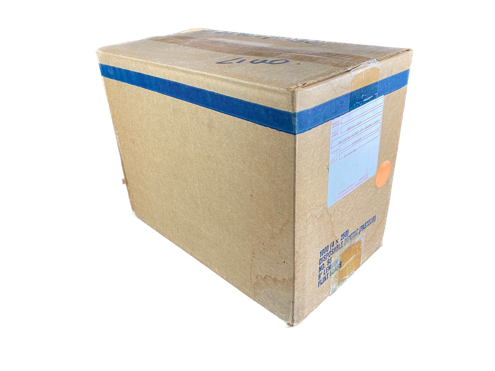 DAIGGER CHASE Flint Glass 9″ Disposable Pasteur Pipettes No. 93 (1,000/Cs)
