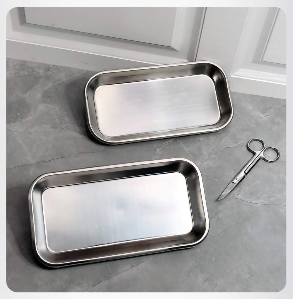 3 Pack Professional Medical Surgical Stainless 8.6″ * 4.3″ * 0.8″, Sliver