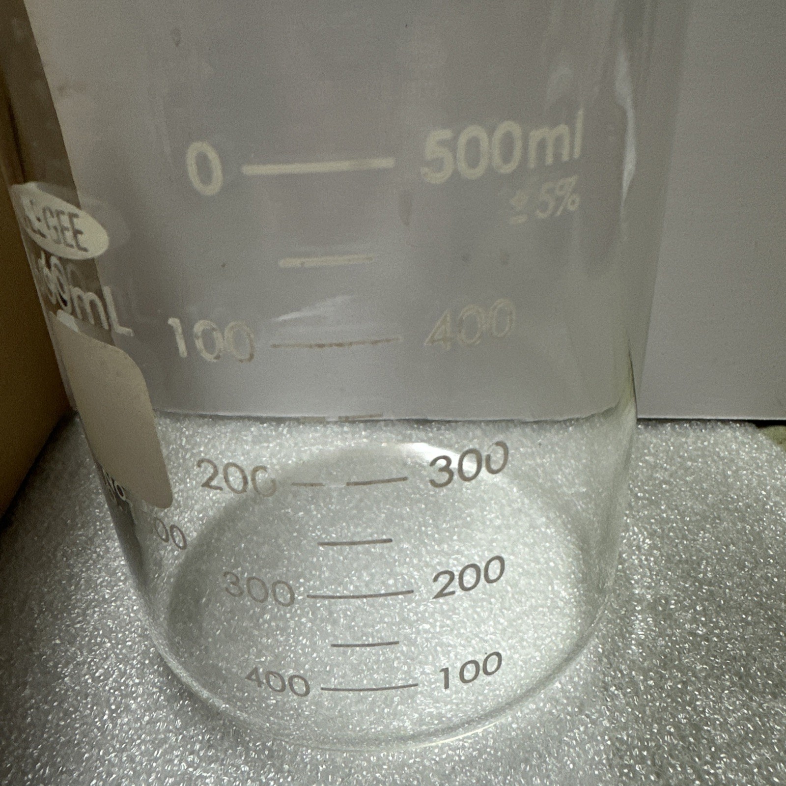VEE GEE Low Form 600mL Beaker Graduated 6pk