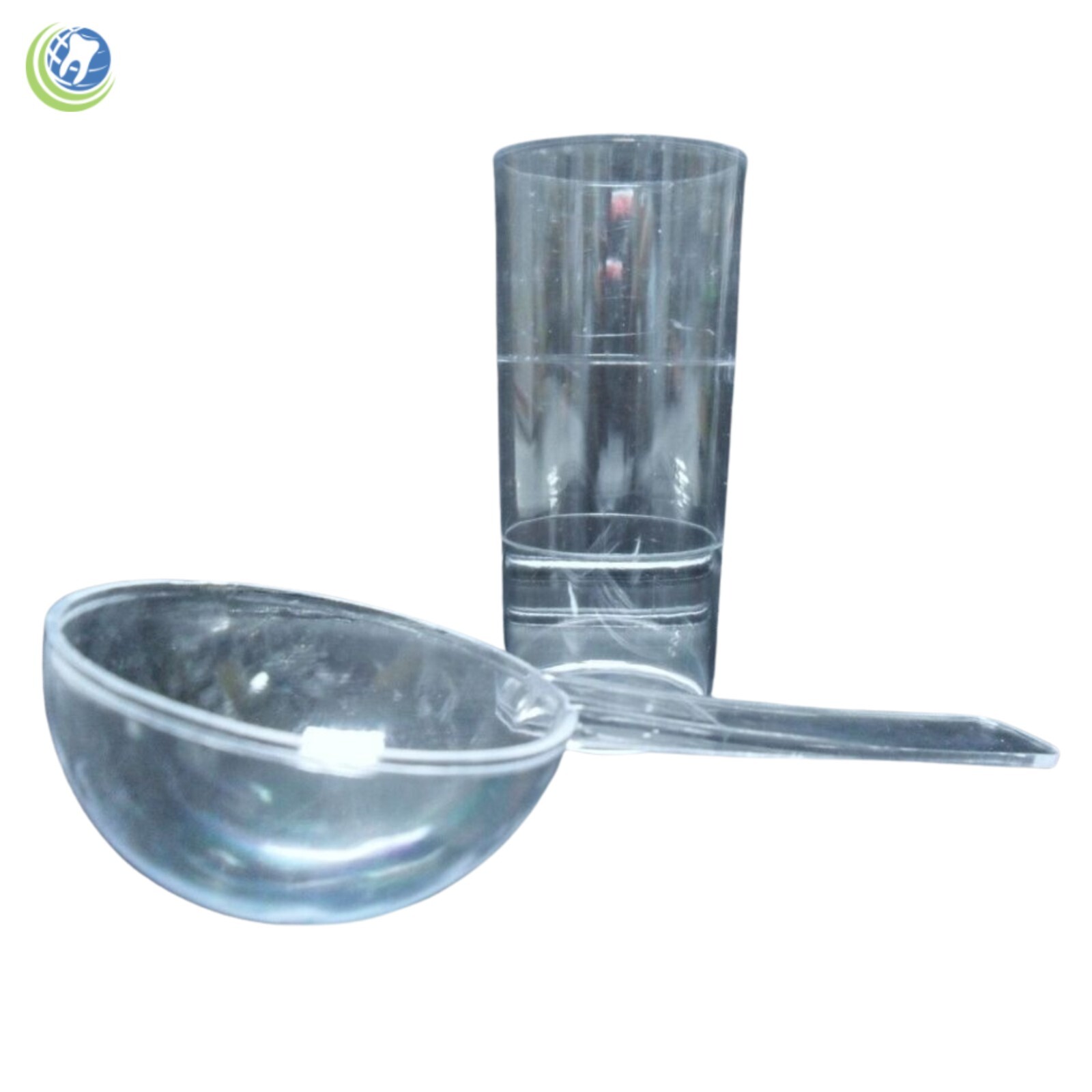 3 X ALGINATE IMPRESSION MATERIAL MEASURING POWDER SCOOP & LIQUID CYLINDER TUBE