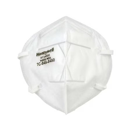 Honeywell Df300n95bx Disposable Flatfold Respirator, N95, Flat-Fold, Dual,