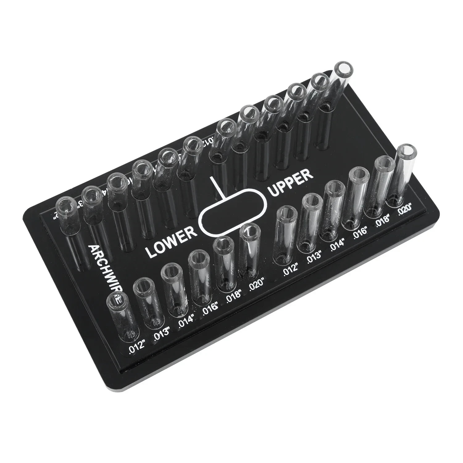 Dental Ortho Round/Rectangular Arch wire Case Dispenser Acrylic Organizer Holder