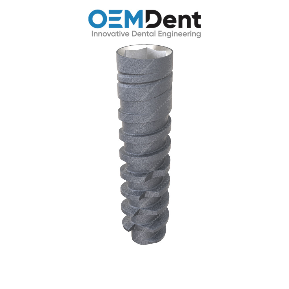 Dental Fixture Spiral – SGS® Slim System Compatible Int Hex 2.42mm Platform