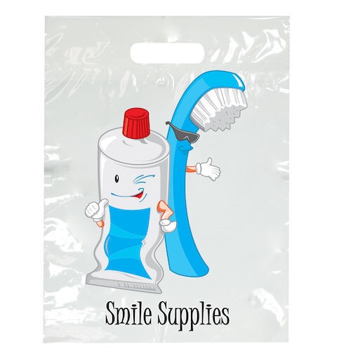Specialty Bags 250 Count Smile Supplies, 9″ x 13″, 250/Pkg.