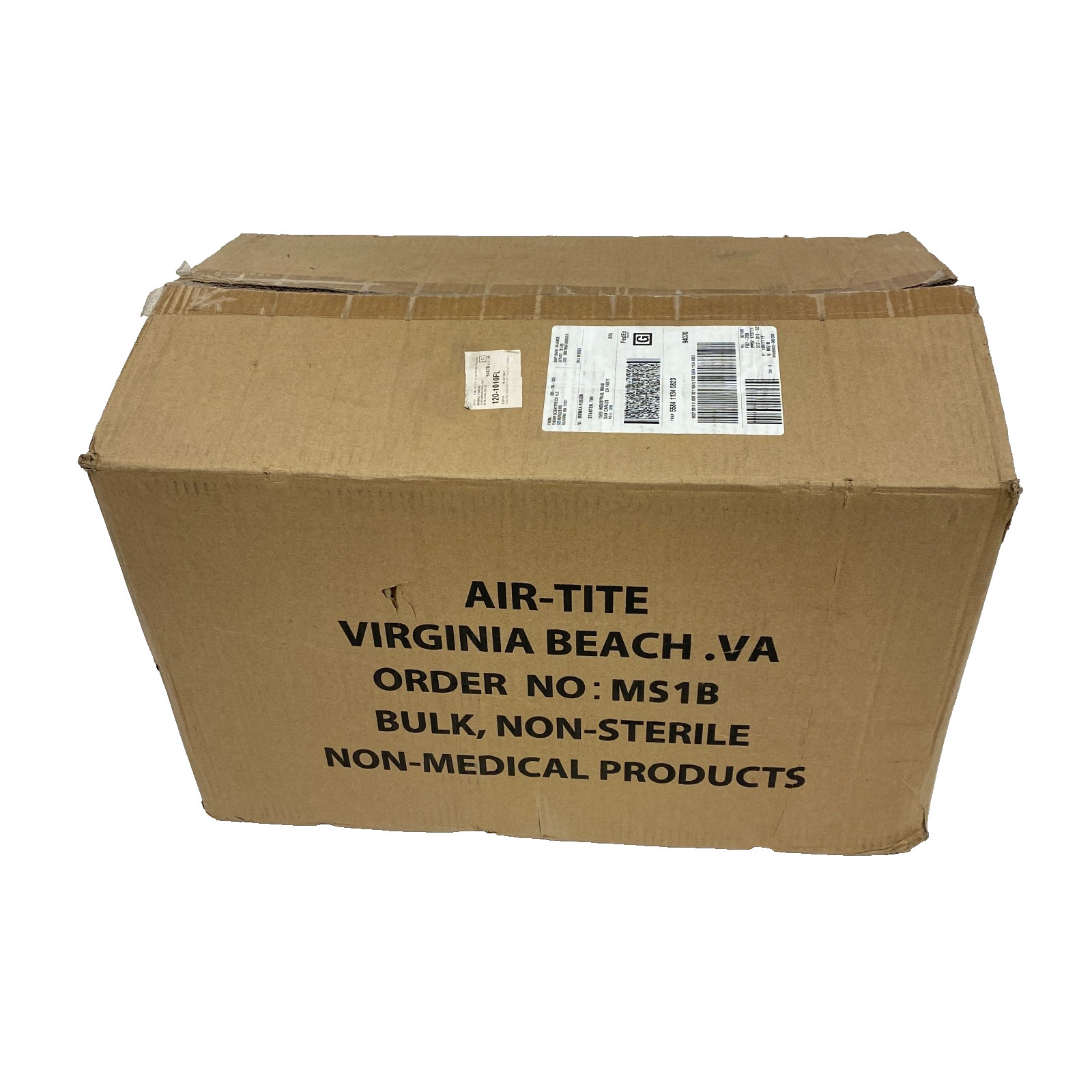 Air-Tite MS1B 1mL Luer Slip 3-Part Syringes Non-Medical Exp 2026, Lot of 4500