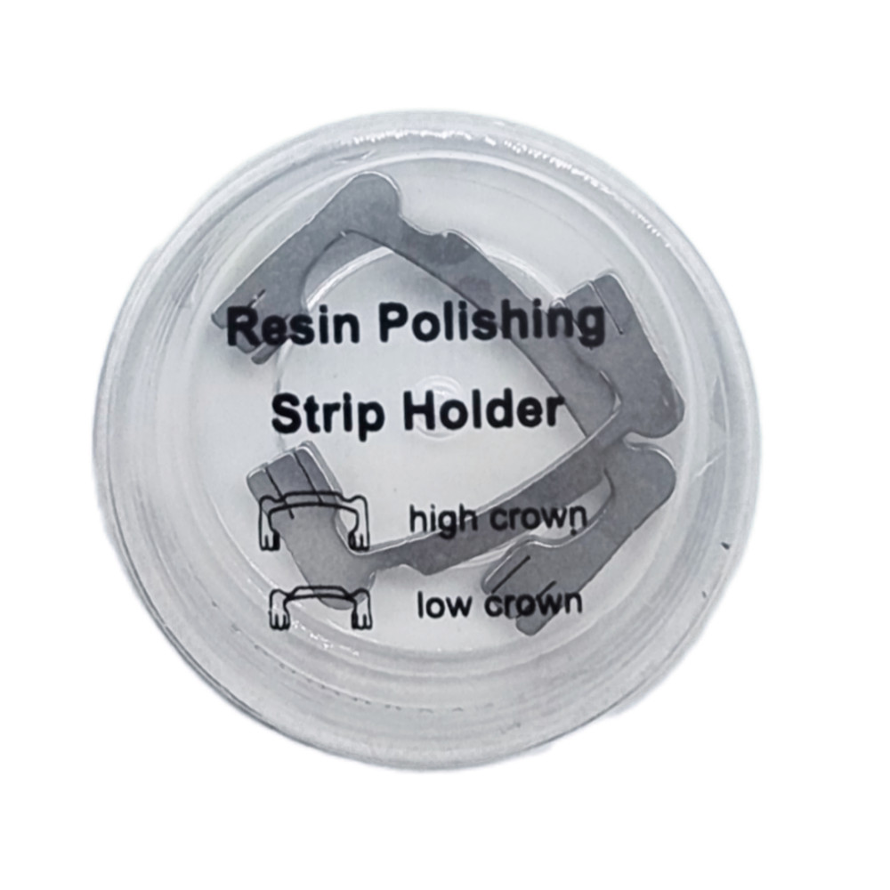 Dental Resin Polishing Strip Holder Autoclavable Dentist Tool for Low/High Crown