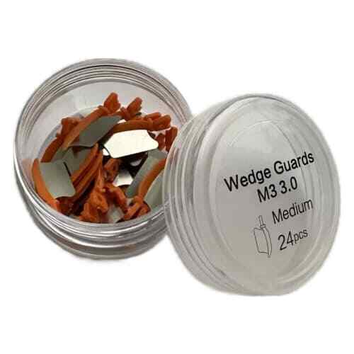 RMH3 Dental Medium Wedge Guards, Orange, 24/Box