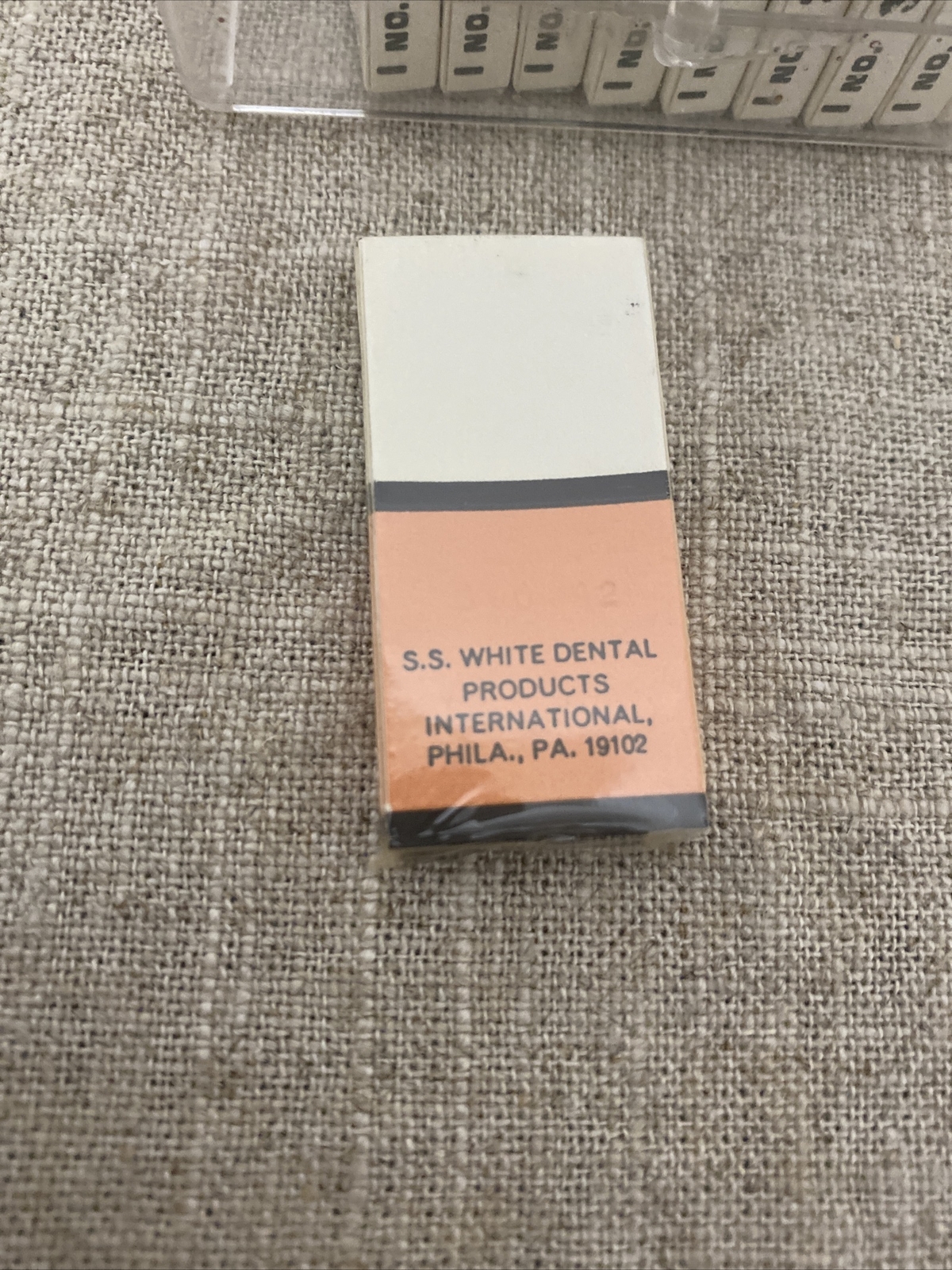 SS White No. 38 10 Straight Handpiece Carbide Burs Type II Class 2