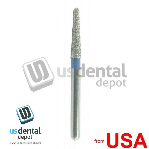 FG Diamond – 10pk burs TR-13 – 850-014M FG – Long Taper Round End Larg 114897