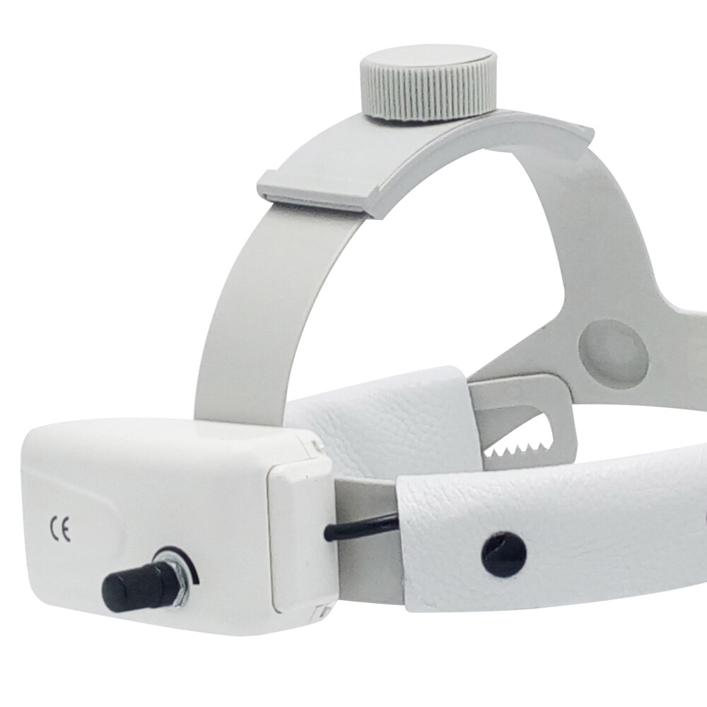3.5X Dental Surgical Binocular Loupes Medical Headband Magnifier LED Headlight