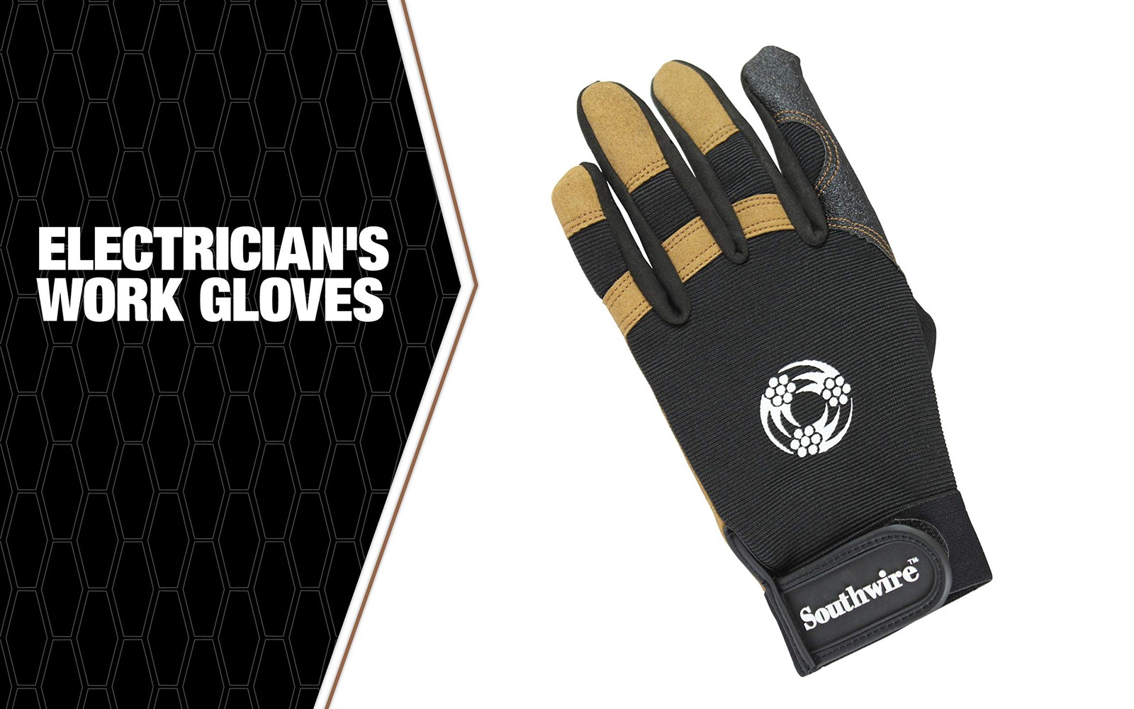 Southwire Electricians Work Gloves – Designed For Grip Comfort – Breathable