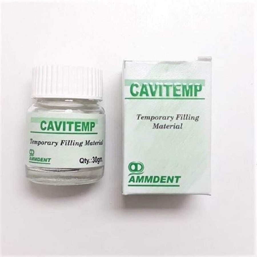 2 X AmmdentCavitemp Dental Temporary Filling Material 30 gram
