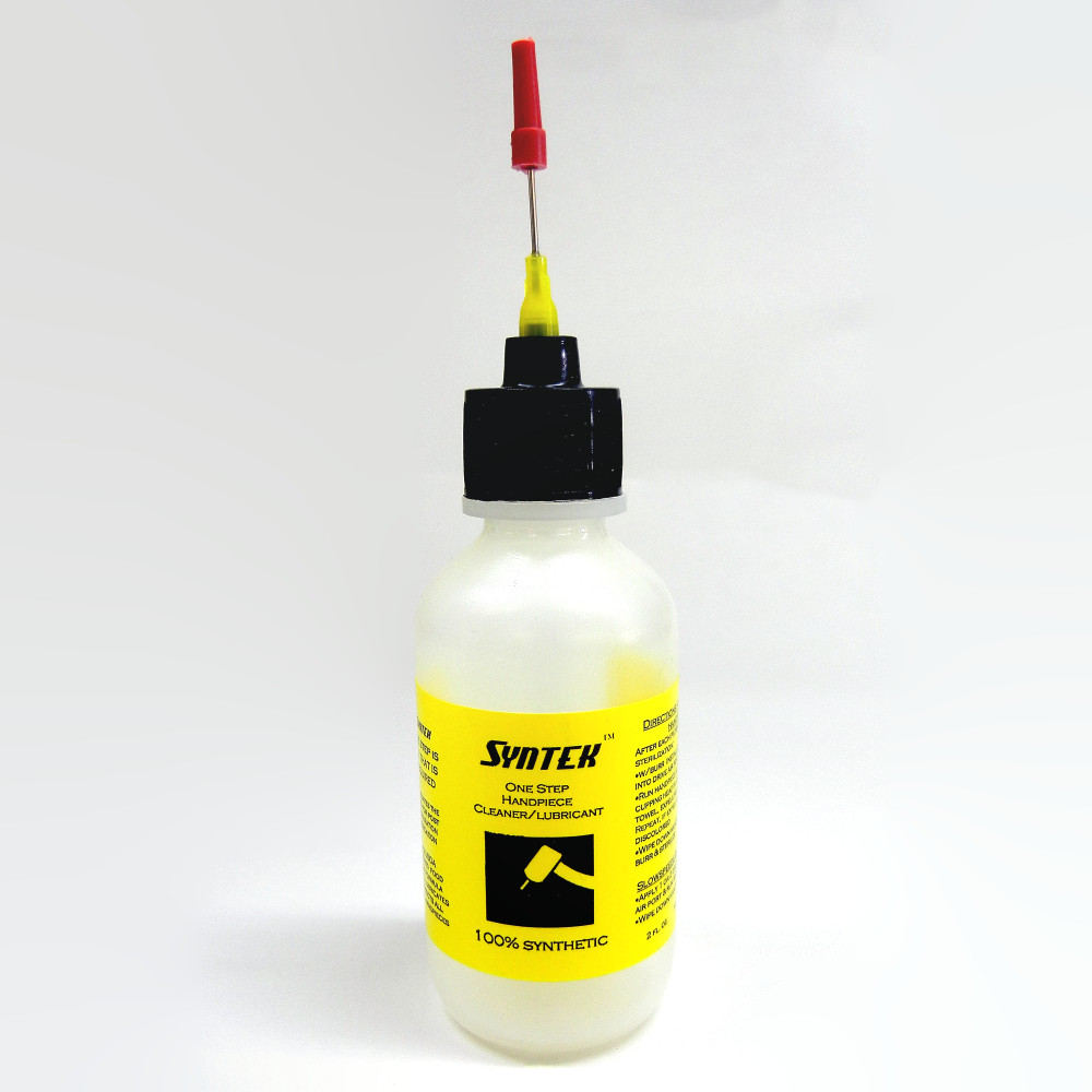 Syntek Synthetic Dental Handpiece Oil Cleaner/Lubricant 1 pk 2 oz Dropper Bottle
