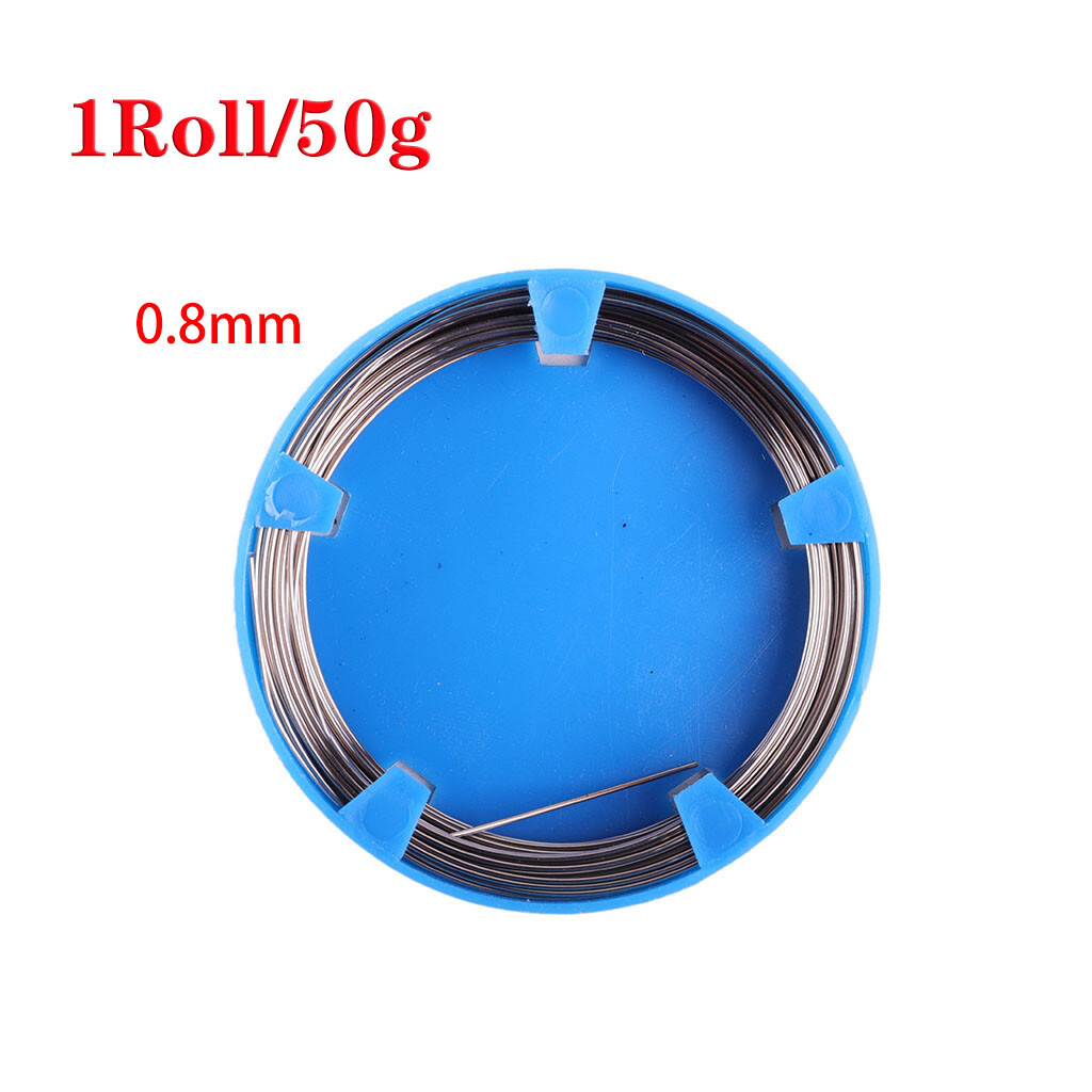 2 Rolls Dental Orthodontic Stainless Steel Arch Wire 0.5-1.8mm Round 10 Size