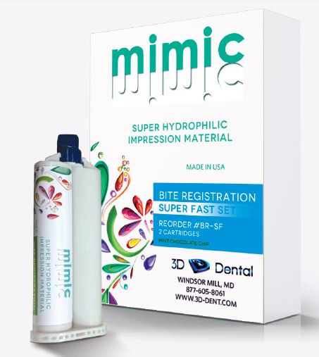 House Brand Dental Mimic Bite Registration Impression Material 2/Pk
