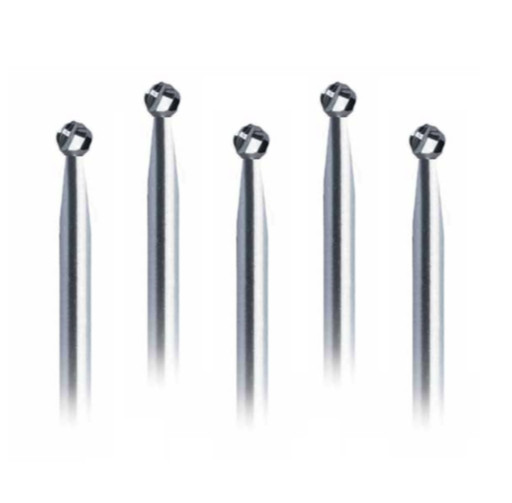 FG4 FG #4 Dental Carbide Burs, (100 Pack) – High Speed Friction Grip Made in EUR