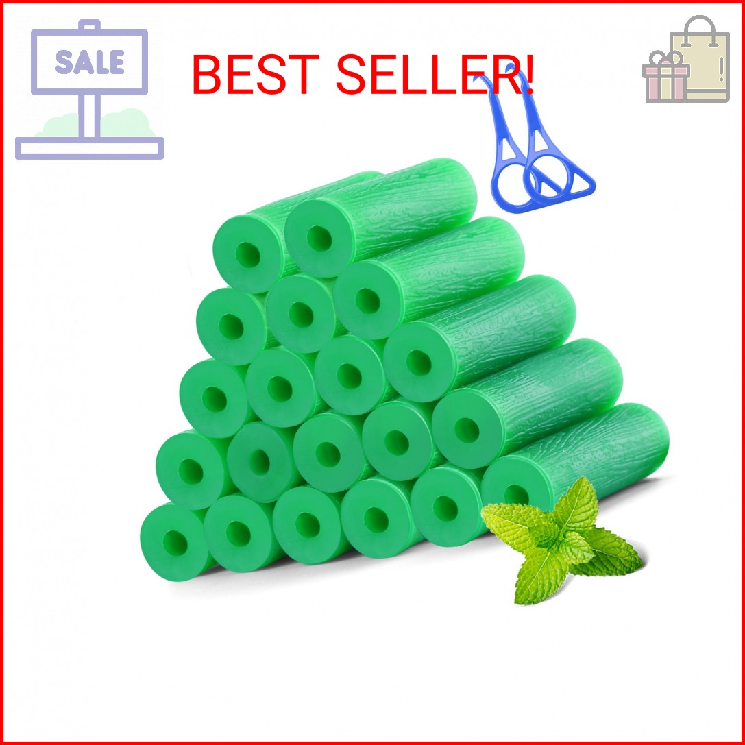 Aligner Chew for Invisalign Aligners – 20 Mint-Chew & 2 Removal Tools, Food-Grad