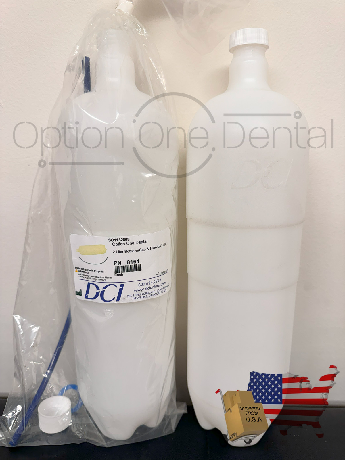 (2 Pack) DCI Replacement Water Bottles 750 ml / 1 Liter / 2 Liters, (2 Pack)