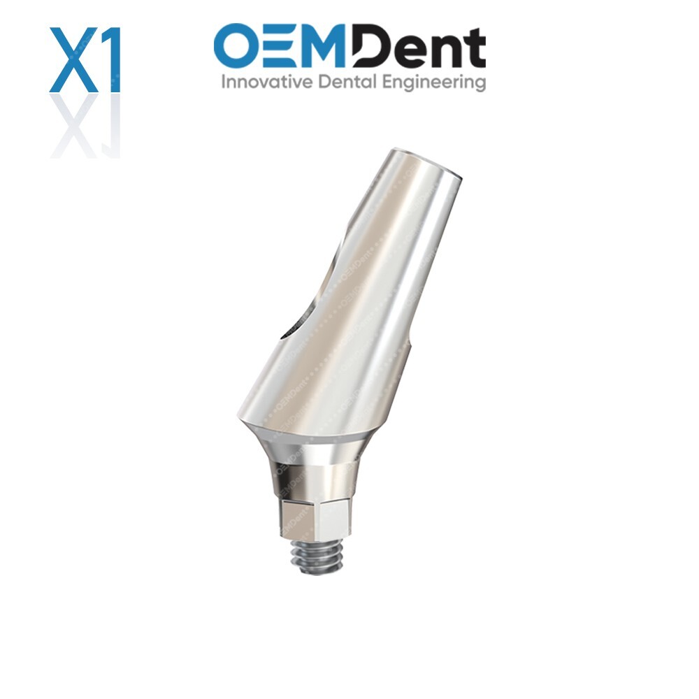 Angulated Prosthetics 25° Wide Platform (WP) ADIN CloseFit® Compatible
