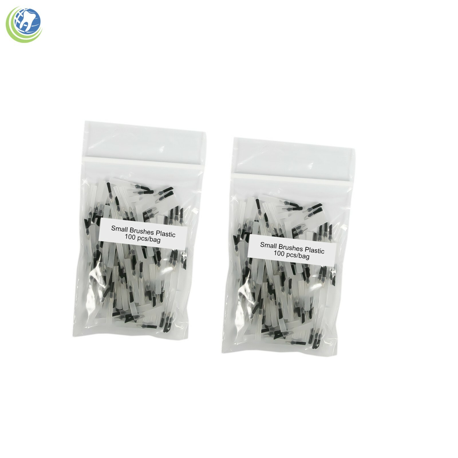 200 Dental Applicator Brush Tips for Composites Bonding Pit & Fissure Sealant
