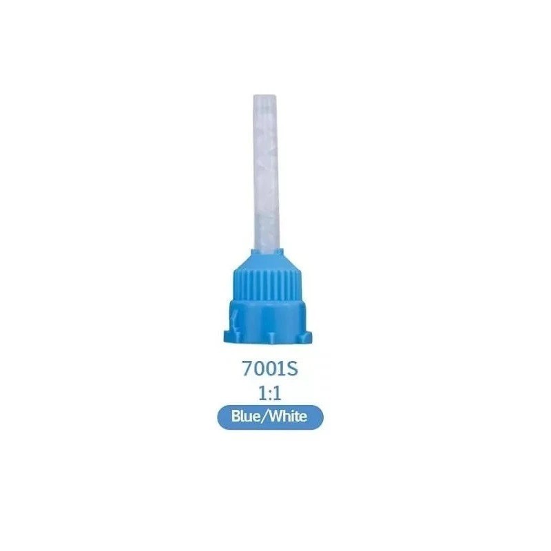 Dental Impression Material Mixing Tips Disposable Mixer Nozzle Mix Head 100PCS