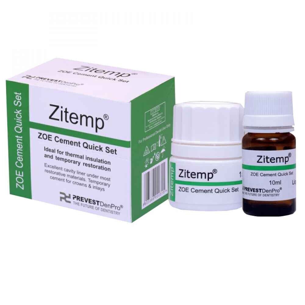 PREVEST DENPRO ZITEMP QUICK IRM ZINC OXIDE 15G+10ML Fast Shipping