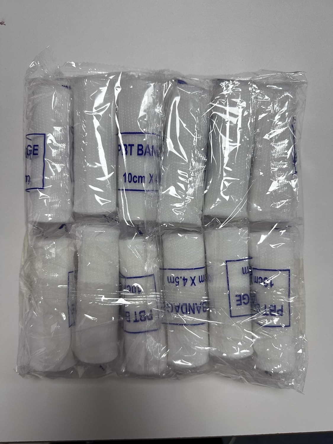 Gauze Rolls Bandages 4 Inch x 4.9 Yards Breathable 4 x
