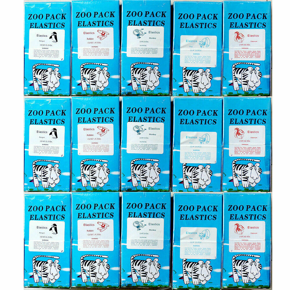 5000 Pcs/Pack Dental Orthodontic Rubber Bands Elastics Braces 3.5/5.0/6.5 oz