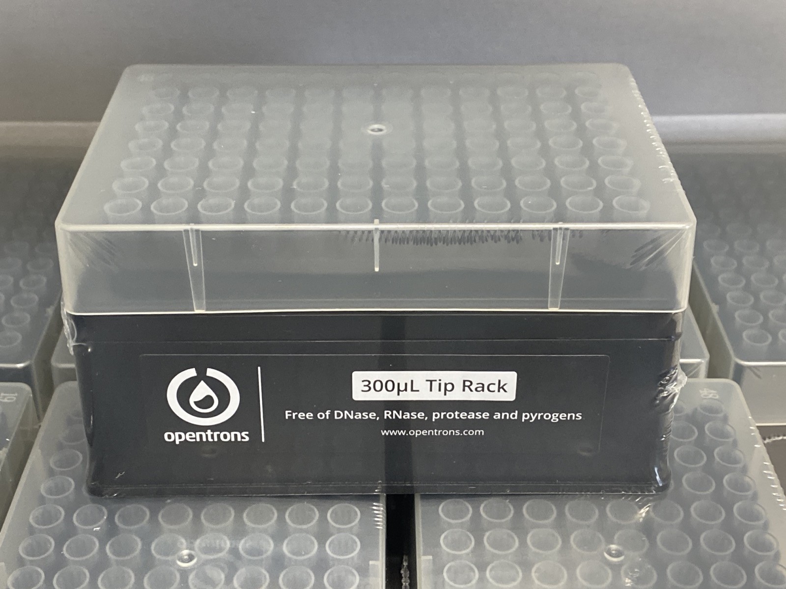 (768) OPENTRONS OT-2 300uL Polypropylene Pipet Tips 8×96 Racked 999-00009