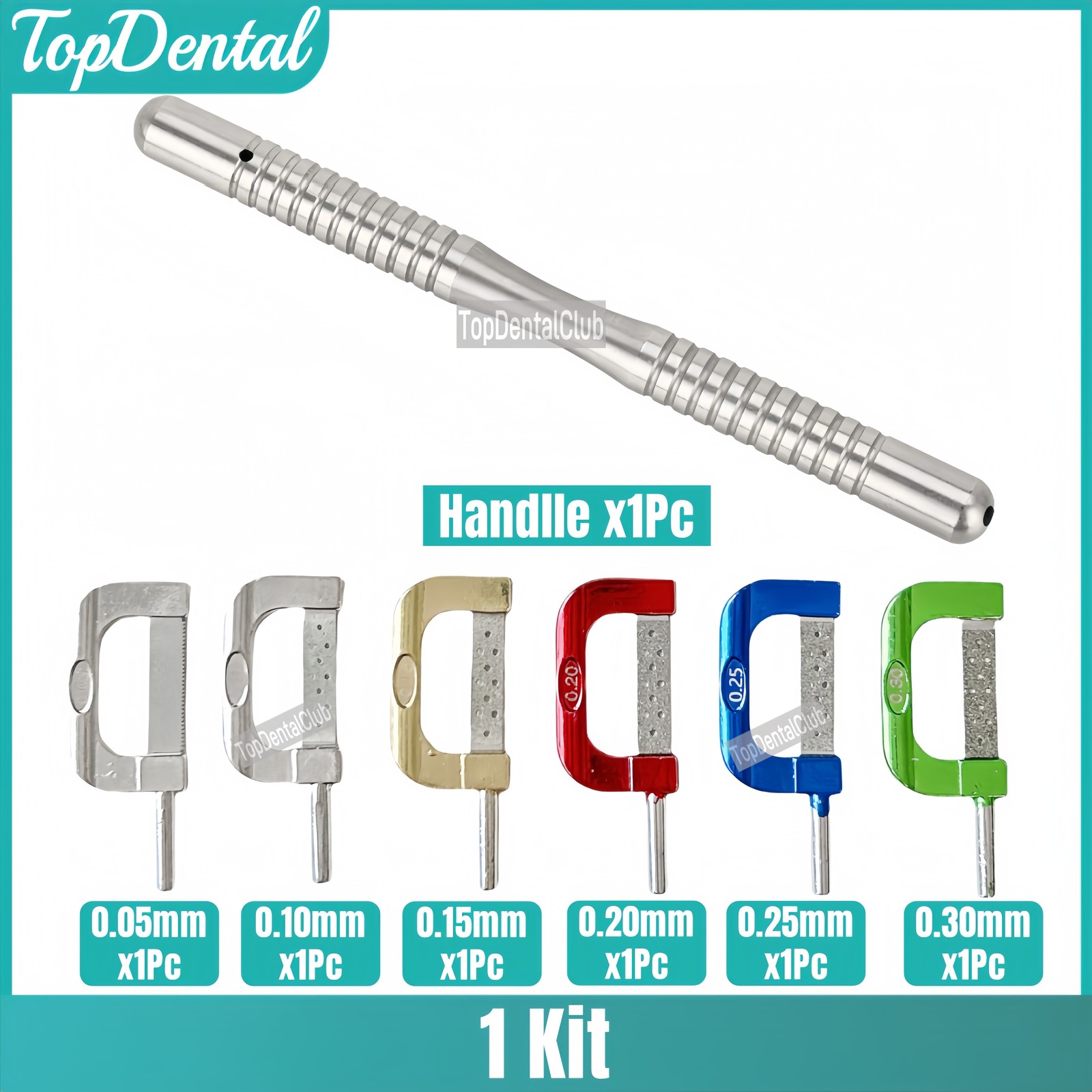 Dental Orthodontic IPR Reduction Strip Polishing saw Interproximal Enamel Strips