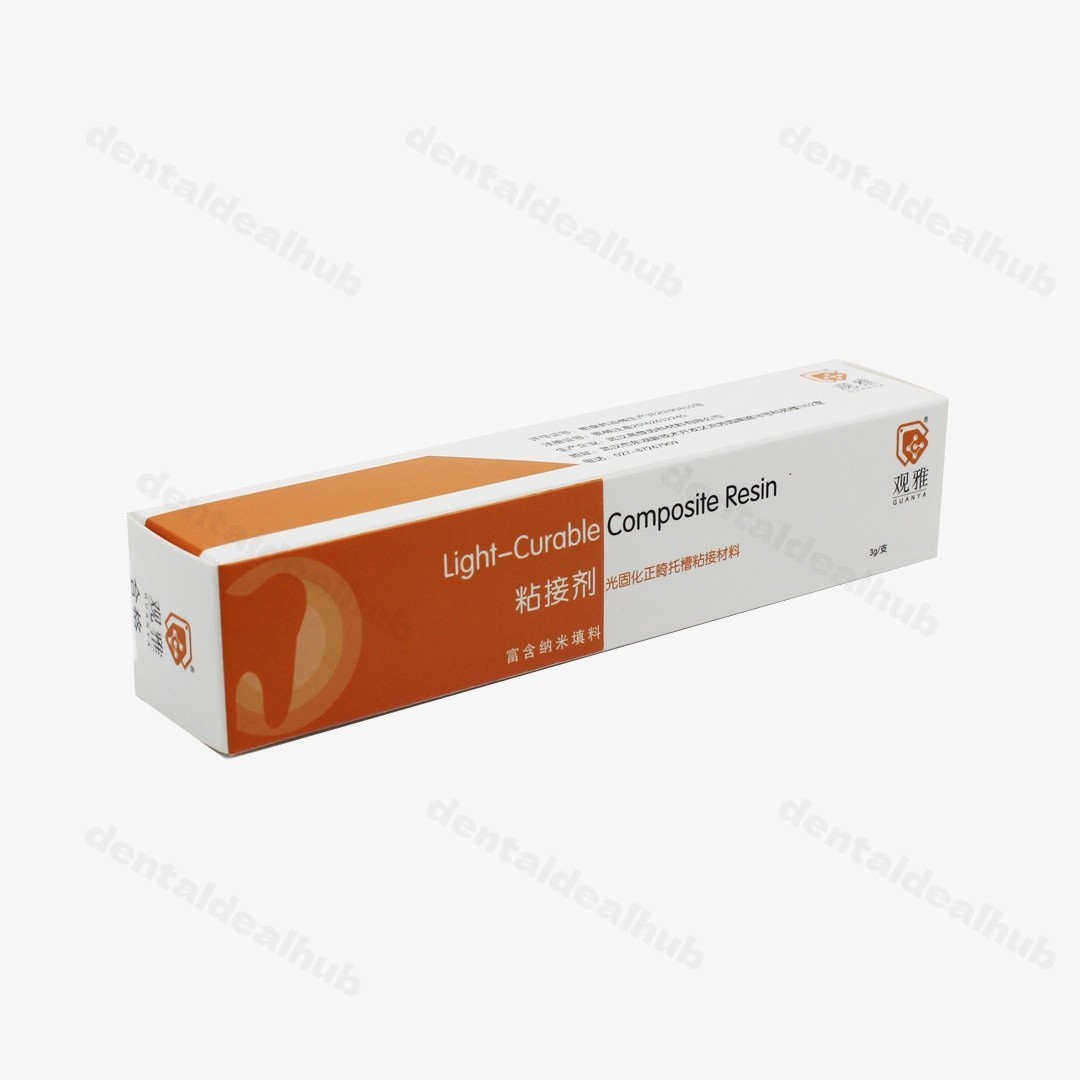 Guanya Light Cure Adhesive Universal Composite Resin 3g Syringe