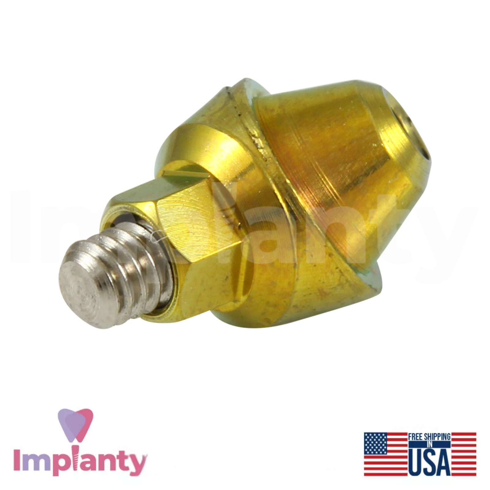 Angulated Multi Unit 1.6 Dental Prosthetic 45° Titanium Int Hex 2.42mm